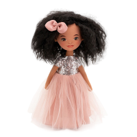 Tina In A Pink Dress With Sequins 32